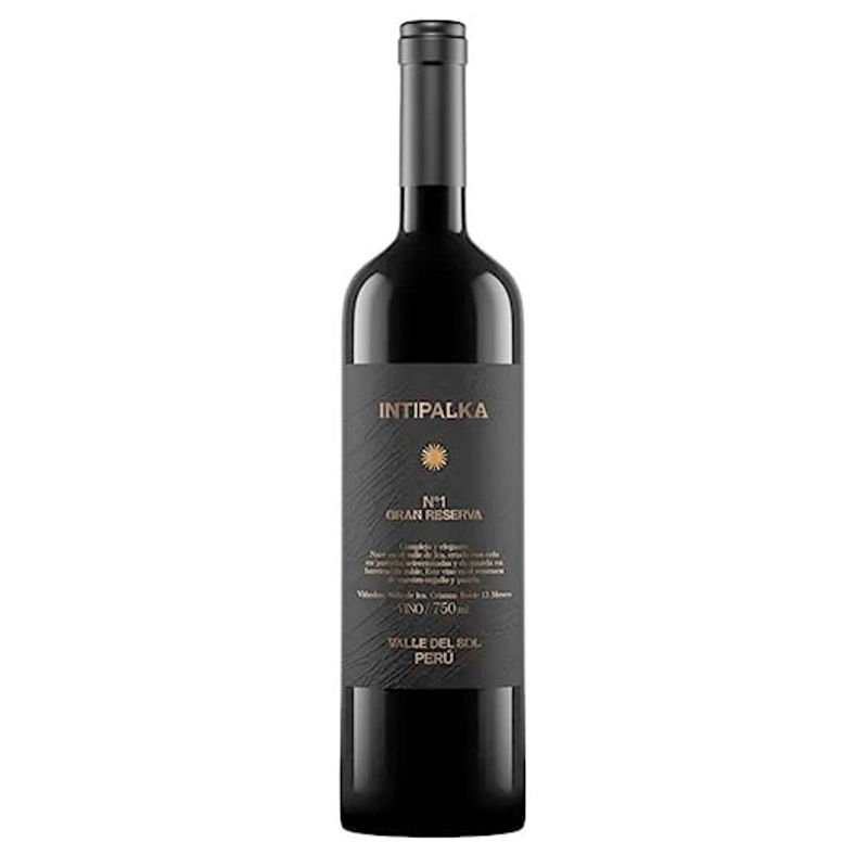 INTIPALKA - Vino Tinto N°1 Gran Reserva Botella 750 mL
