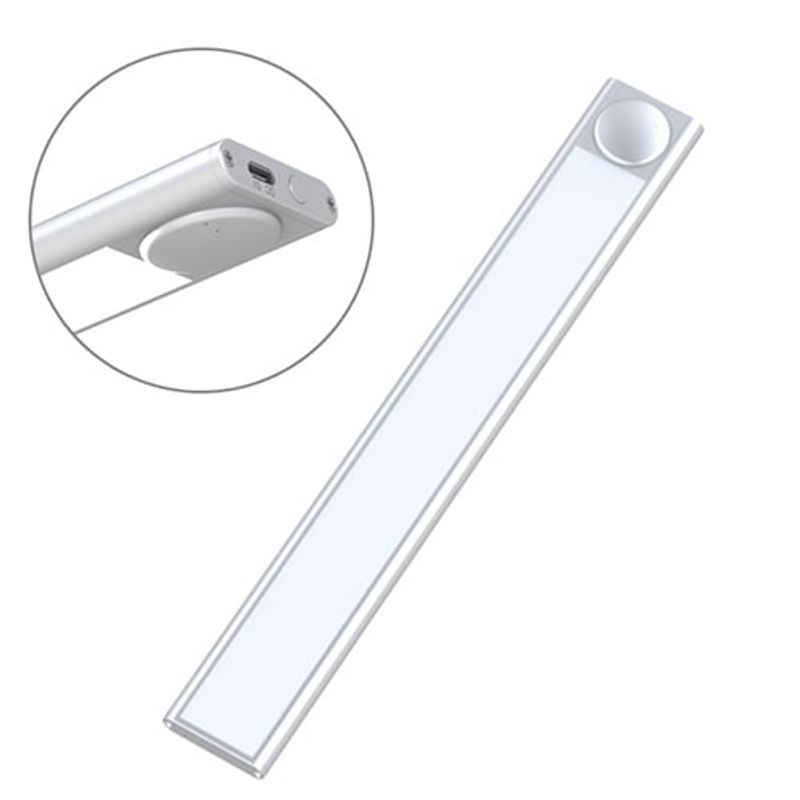GENERICO - Lampara Luz Led Sensor De Movimiento Manocromatica Hogar Cocina
