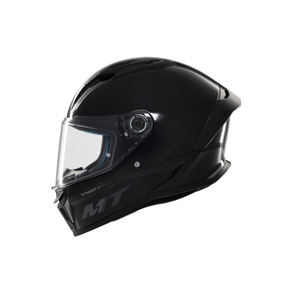 MT HELMETS - CASCO MT STINGER 2 SOLID NEGRO BRILLO S