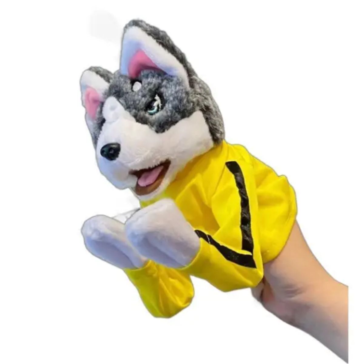 GENERICO - Perro Husky Boxeador de Peluche con Sonido
