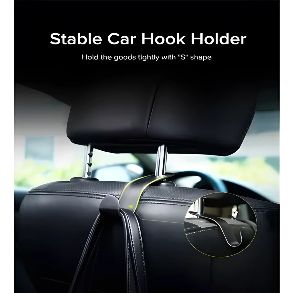 UGREEN - Ugreen Percha para Asiento de Auto 2 unidades LP104 - 30337