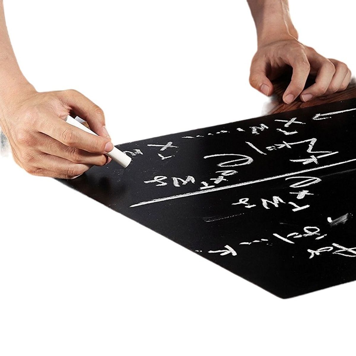 GENERICO - PIZARRA ADHESIVA DE VINILO PARA PARED NEGRO