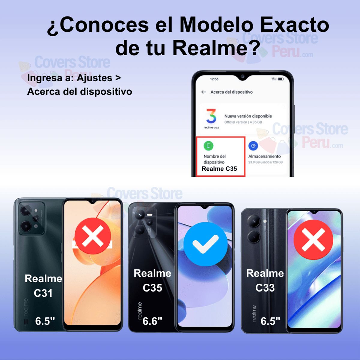 GENERICO - Mica para Realme C35 Protector 21D Antishock Resistente