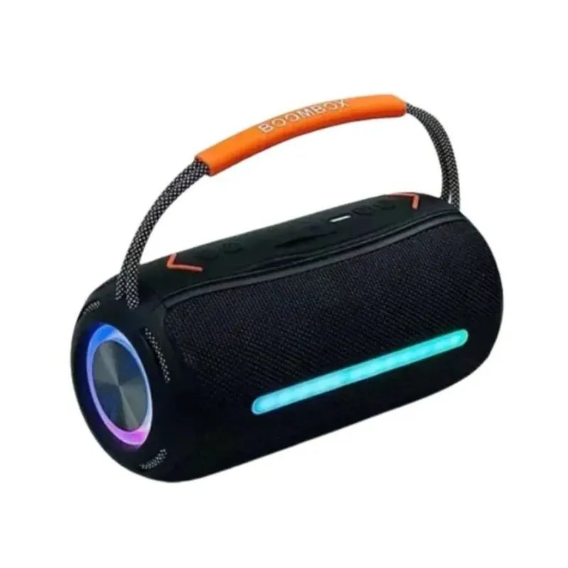 GENERICO - Parlante portatil Bluetooth y Radio Color Negro