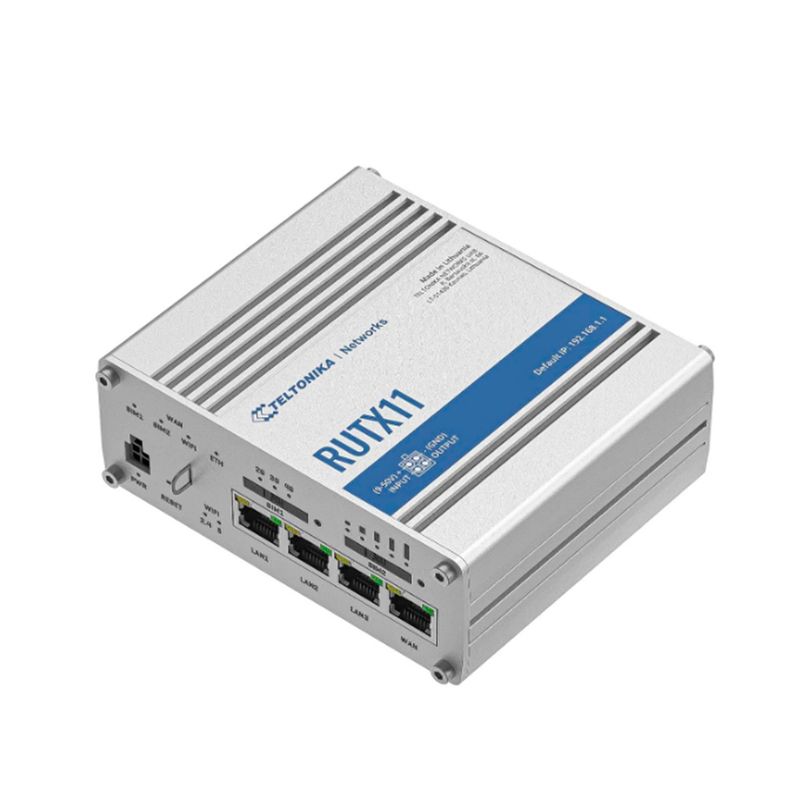 TELTONIKA - ROUTER CELLULAR TELTONIKA RUTX11 4G LTE CAT 6 BLANCO PN RUTX11