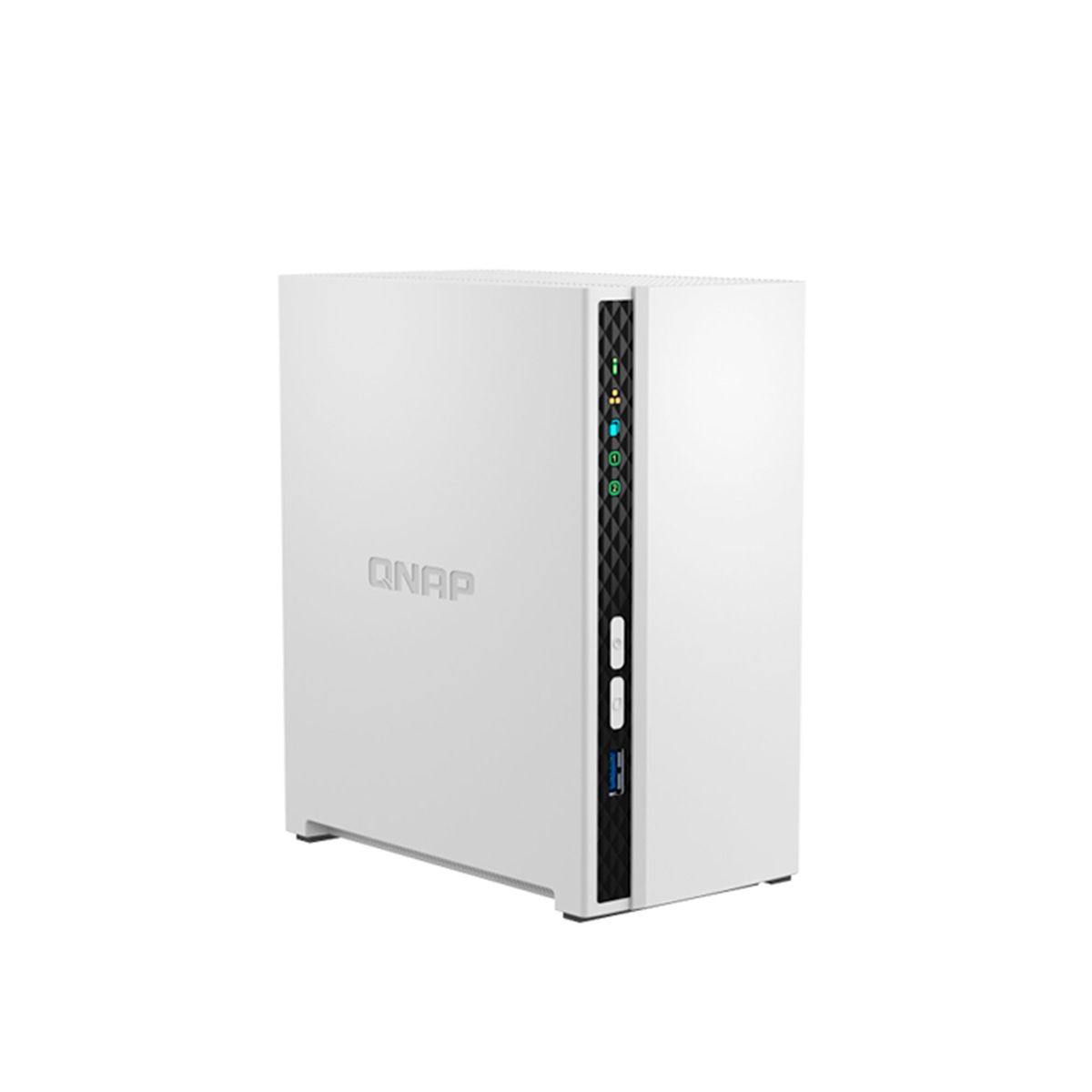 QNAP - SERVIDOR NAS QNAP DE 2 BAHIAS TIPO TORRE 2GB BLANCO PN TS-233