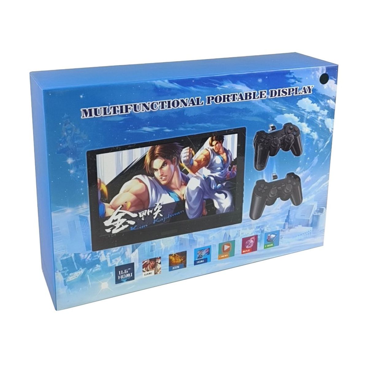 GENERICO - Consola de juegos portátil con monitor de juegos de 11,6 pulgadas