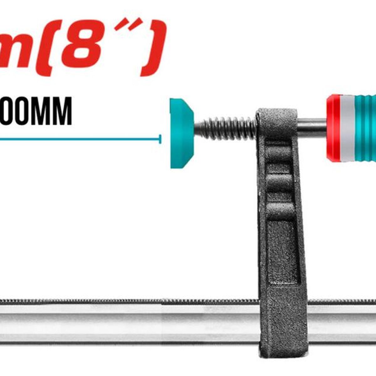 TOTAL - PRENSA SARGENTO TIPO F 50×200MM TOTAL