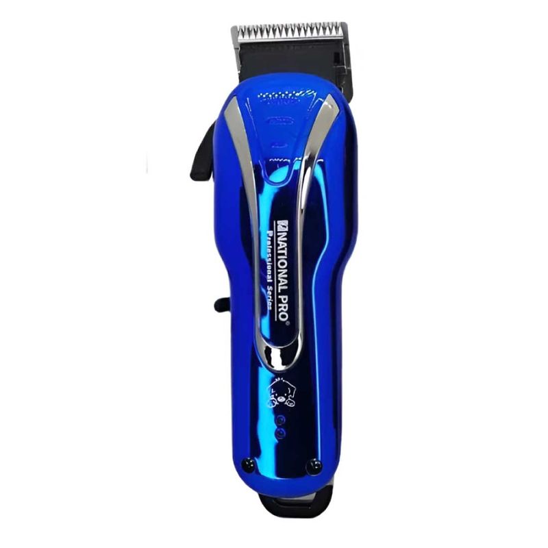 NATIONAL - Cortapelos de Mascotas National Pro Digital CPT-7928 Azul