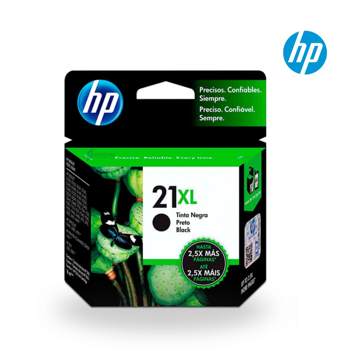 HP - Cartucho de Tinta HP 21XL Negro Original