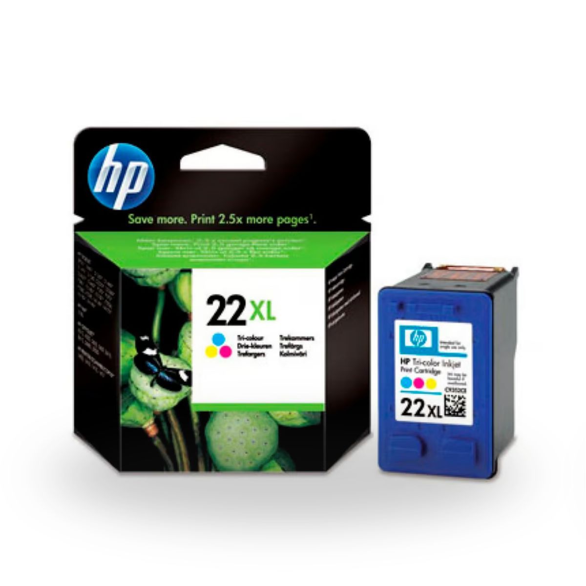 HP - Cartucho de Tinta HP 22XL Tricolor Original C9352AL