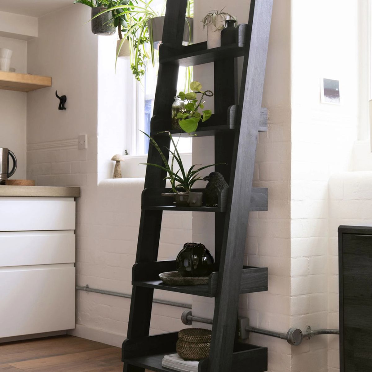 TU MESITA - Estantería en Vertical Joaquín color Negro TU MESITA