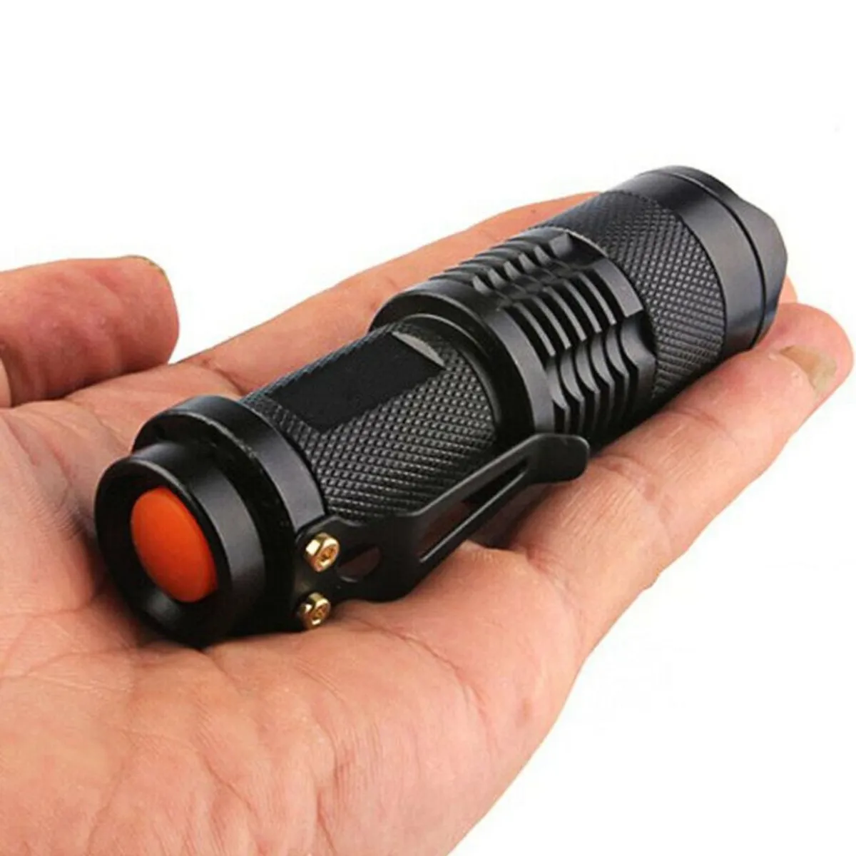 OEM - Linterna compacta de bolsillo  Zoom Telescópico a pilas