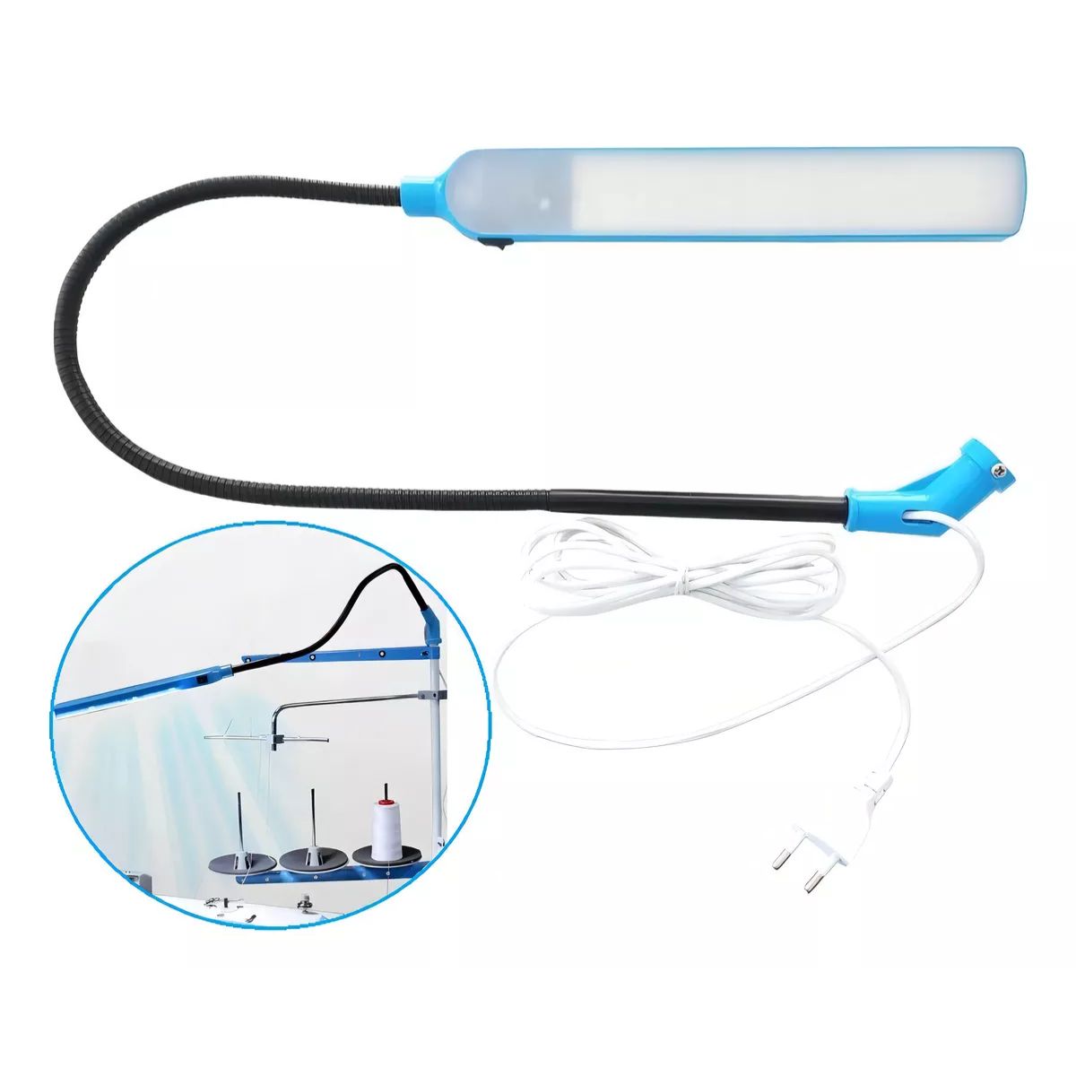 GENERICO - Lampara Foco Led Para Maquinas De Coser 64 Leds