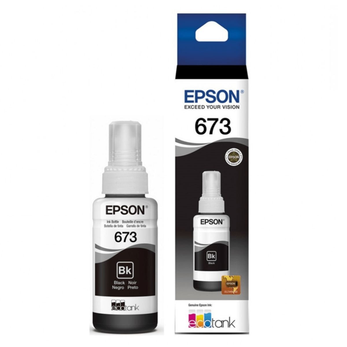 EPSON - Botella de Tinta EPSON 673 Negro