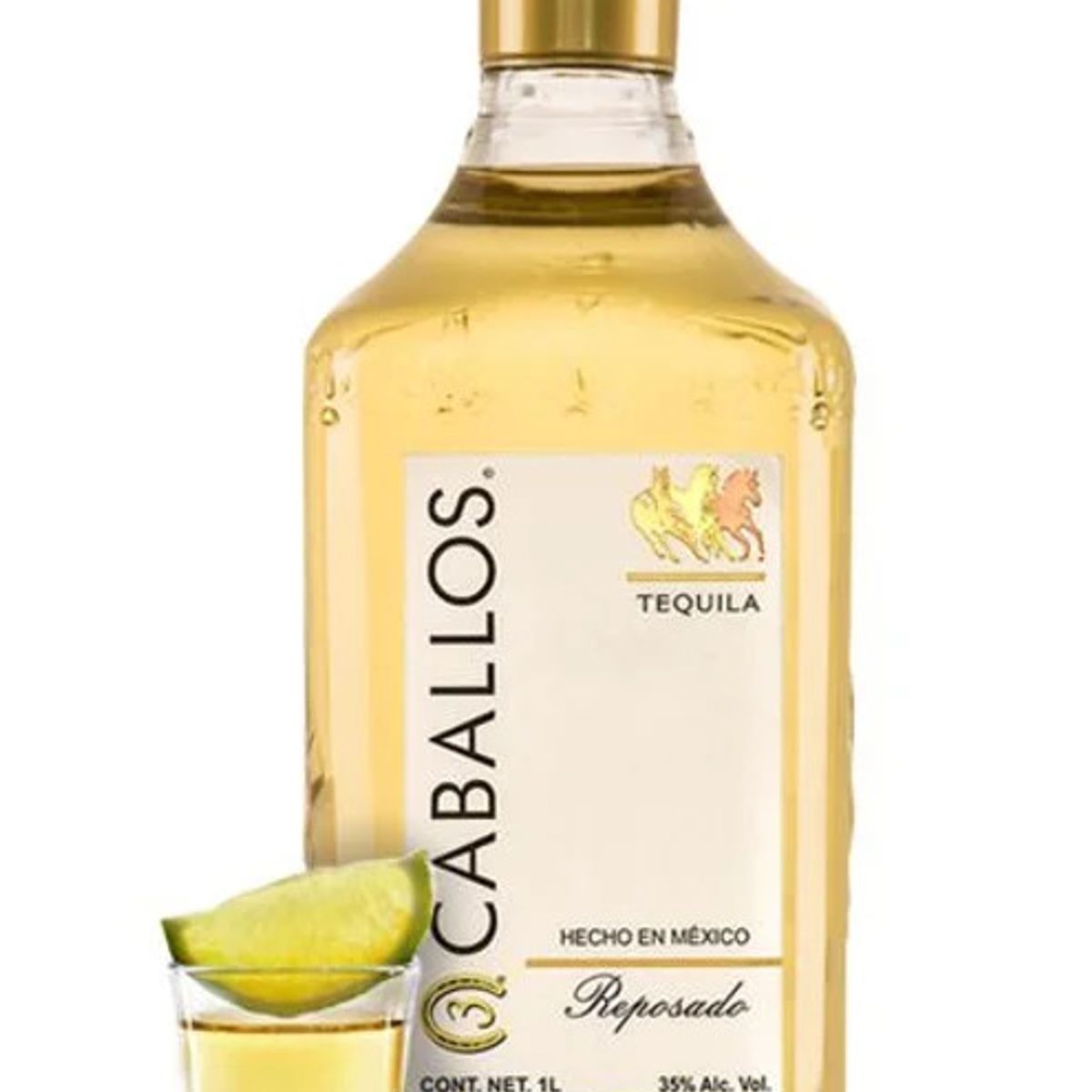 GENERICO - Tequila 3 Caballos Reposado 750ml