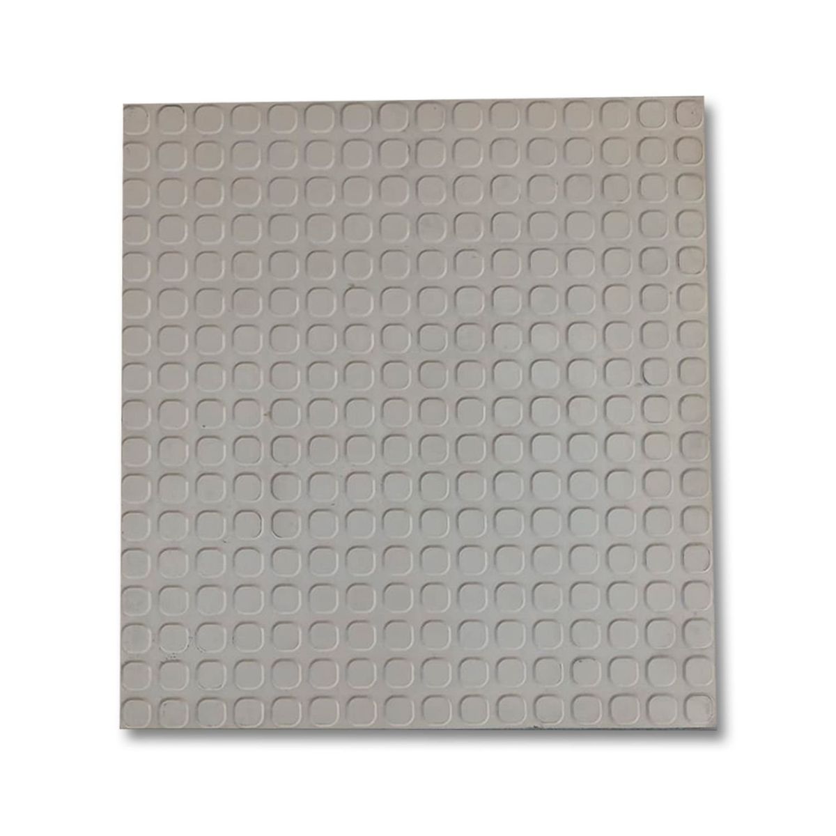 QRUBBER - Piso antideslizante caucho indelval color beige 3.2 mm x 50cm x 50cm  QRubber