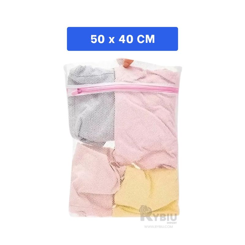 GENERICO - Envase Protector de Ropa Blanco Y+Regalo Ligas para Peinar