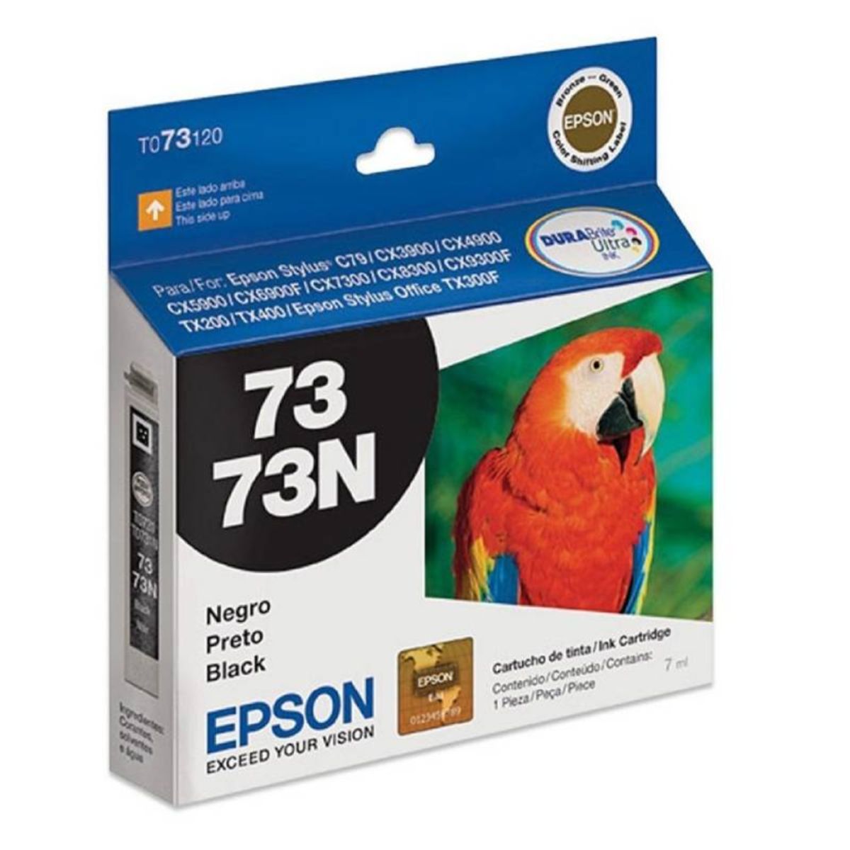 TINTA EPSON 73N NEGRO ORIGINAL, marca EPSON - Foto Principal