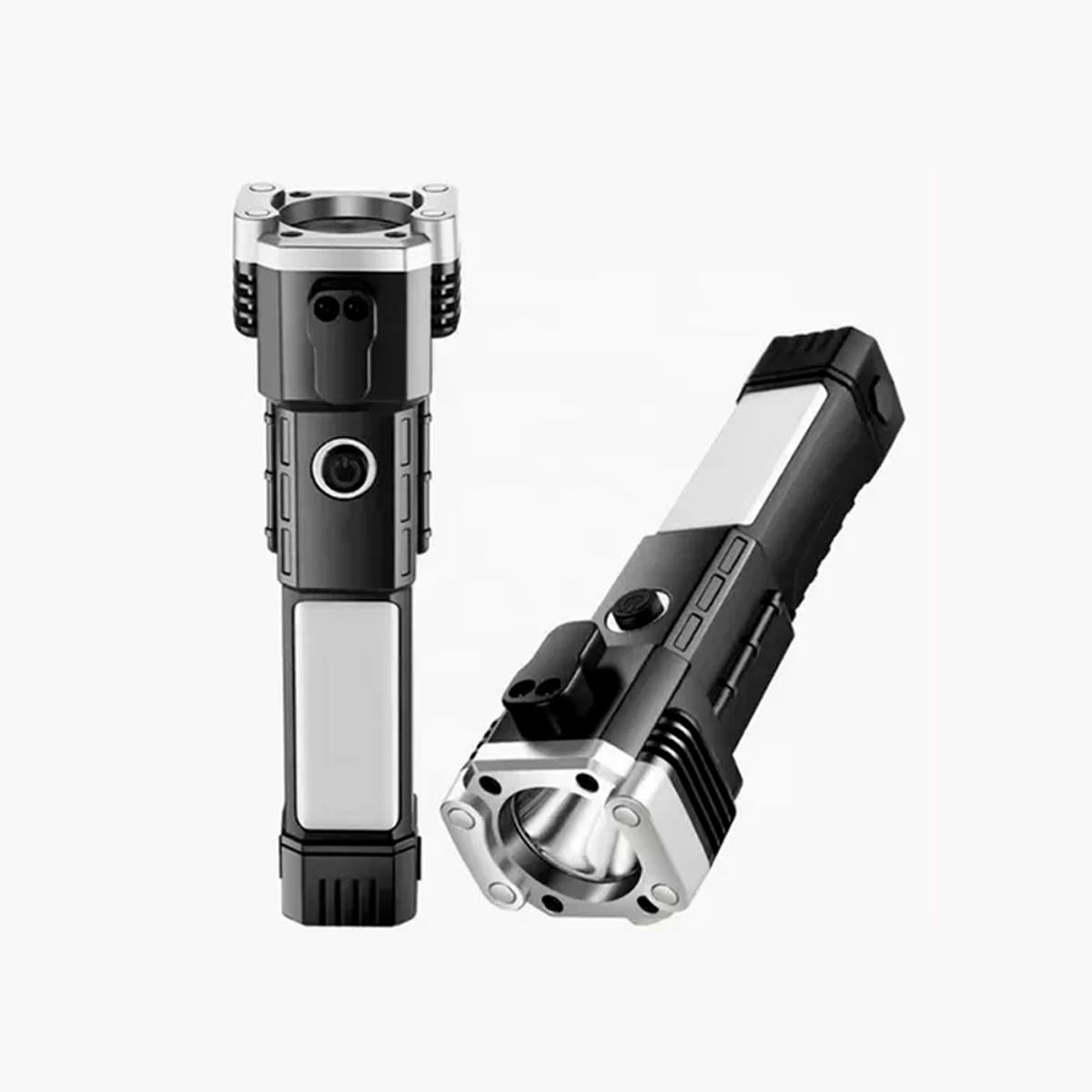 GENERICO - Linterna Martillo Recargable Usb Potente Luz Power Bank