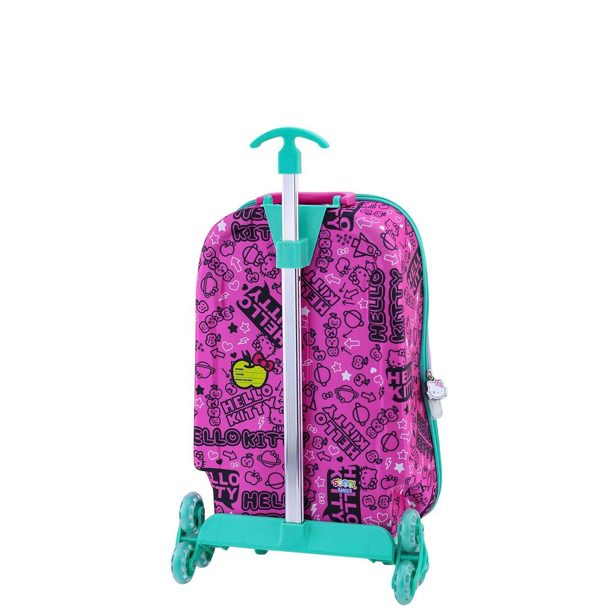 SCOOL - Set Maleta Full 3D EVA Triple Rueda Scool Ranger - HELLO KITTY