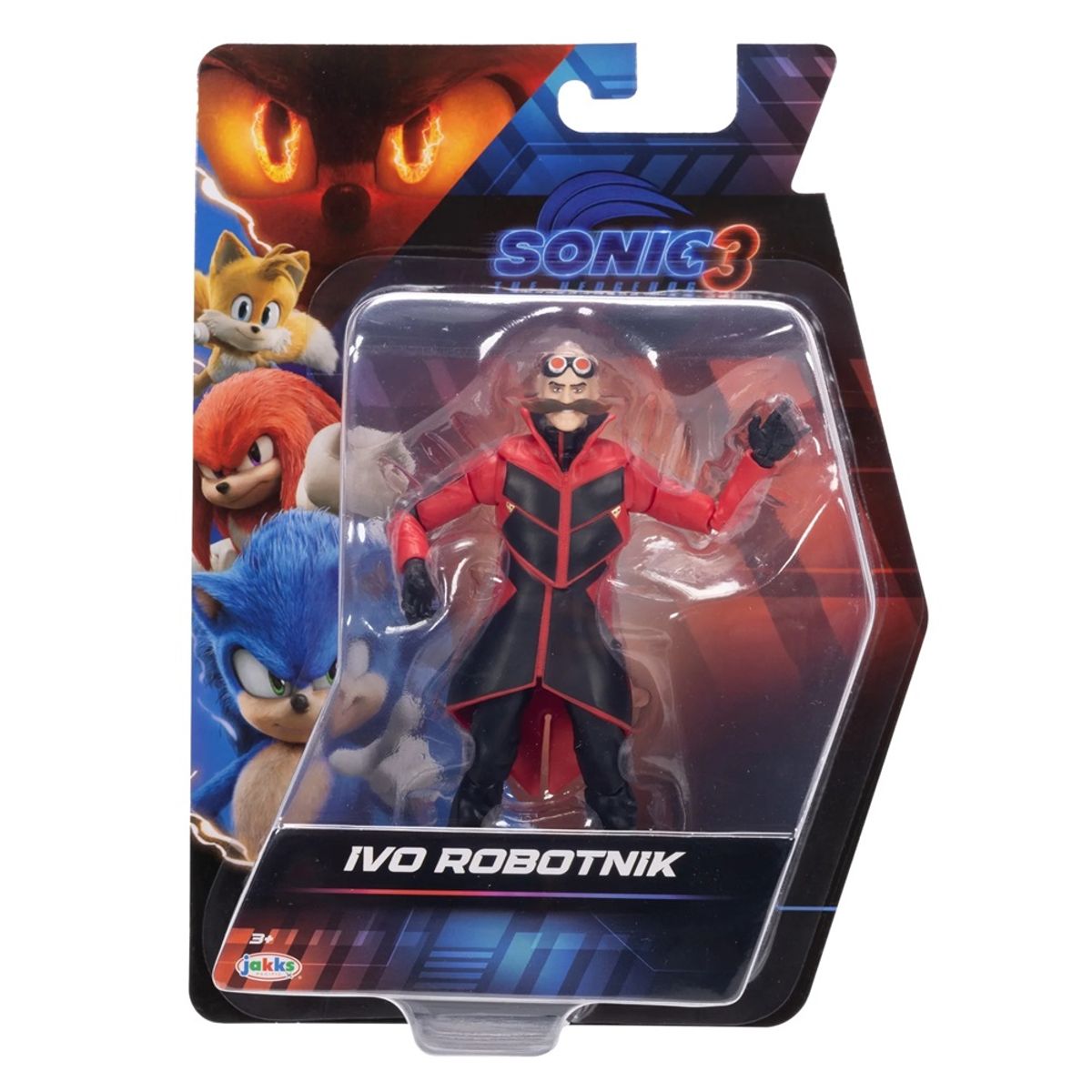 SONIC - Sonic 3 Personaje Ivo Robotnik 5″ (12 cm)