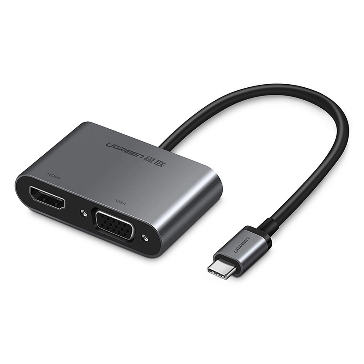 UGREEN - Ugreen Adaptador de Cable USB-C a HDMI VGA CM162 - 50505