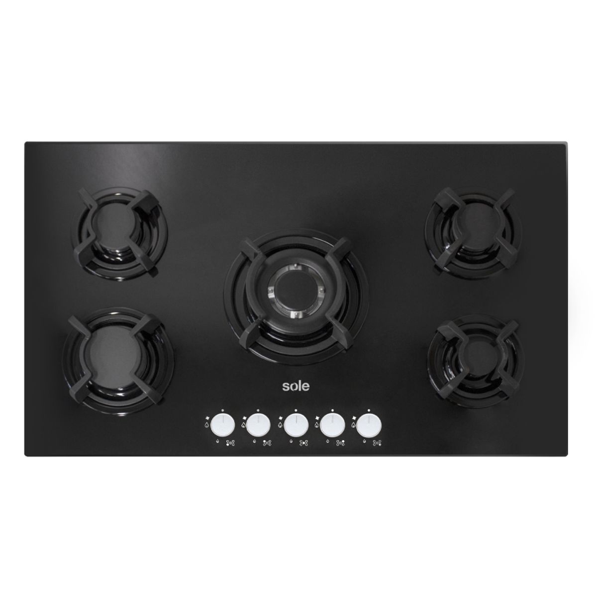 SOLE - Cocina Empotrable Sole 5 Hornillas 86 cm SOLCO033