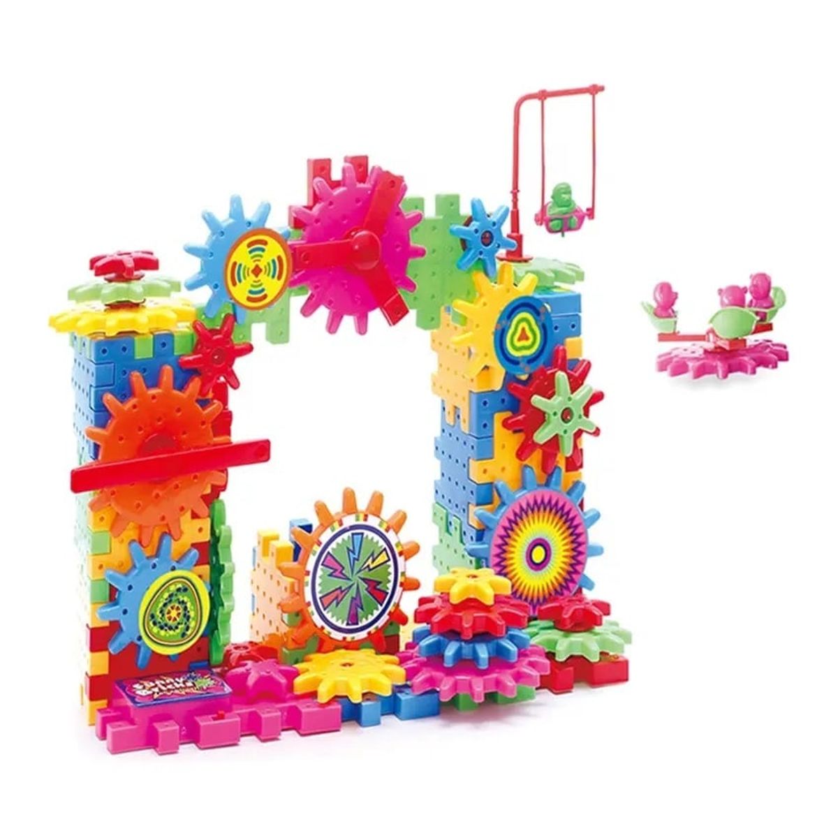 GENERICO - Didáctico de Construcción con Bloques de Engranaje