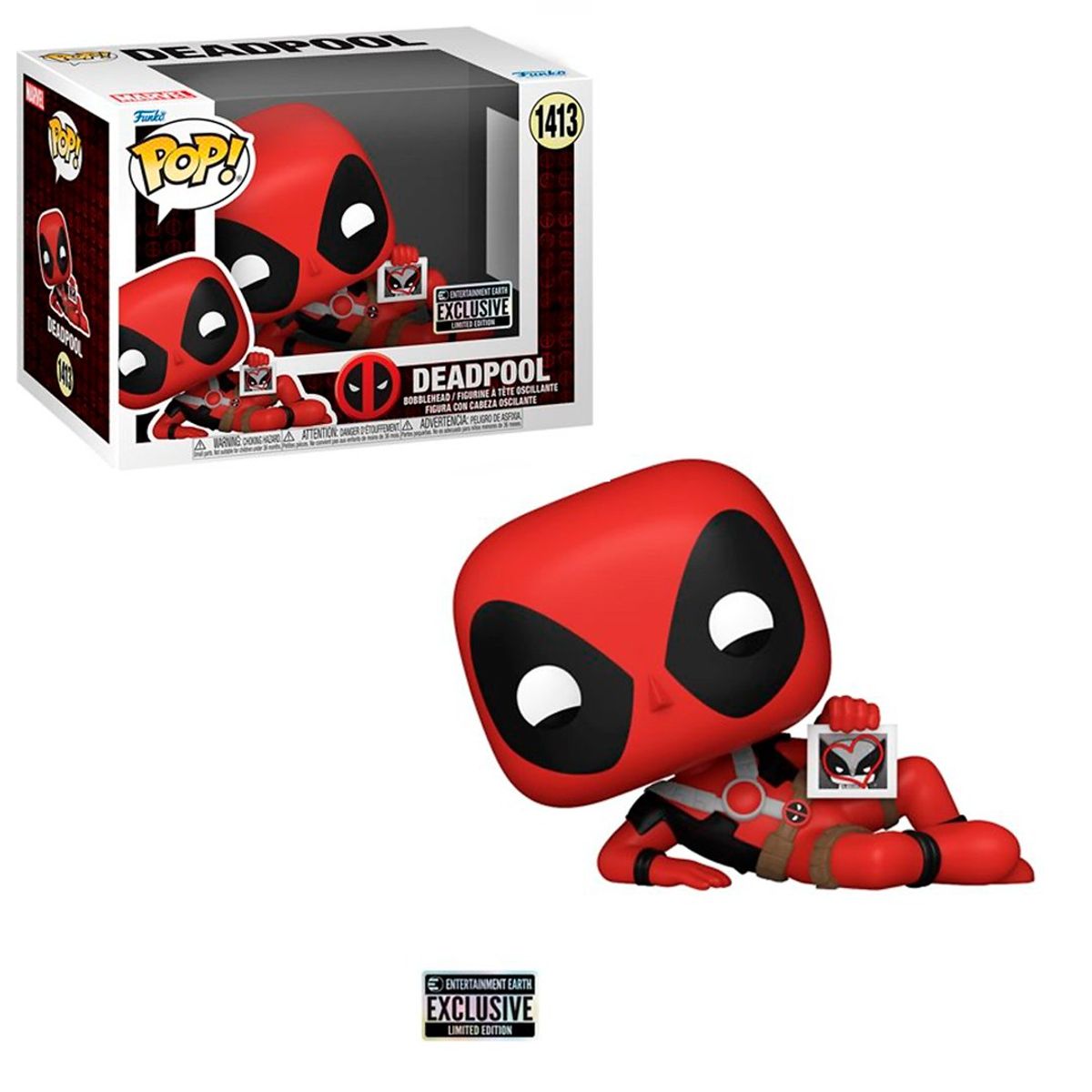 FUNKO - Funko Pop Deadpool Corazon Wolverine EE Exclusive