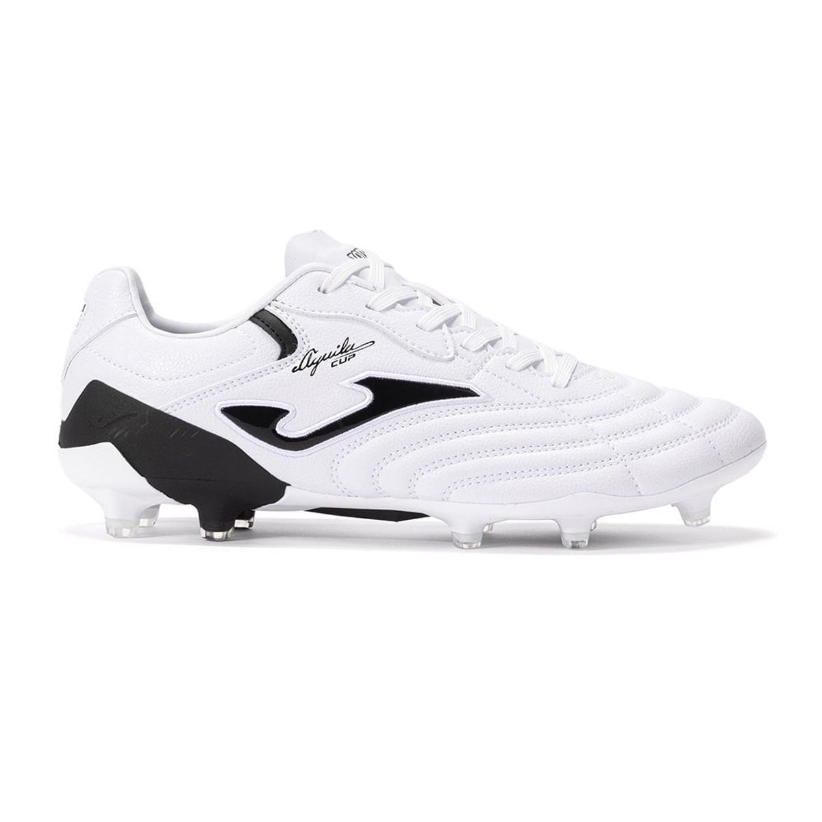 JOMA - Zapatillas Futbol Aguila Cup 2401 FG Negro Blanco