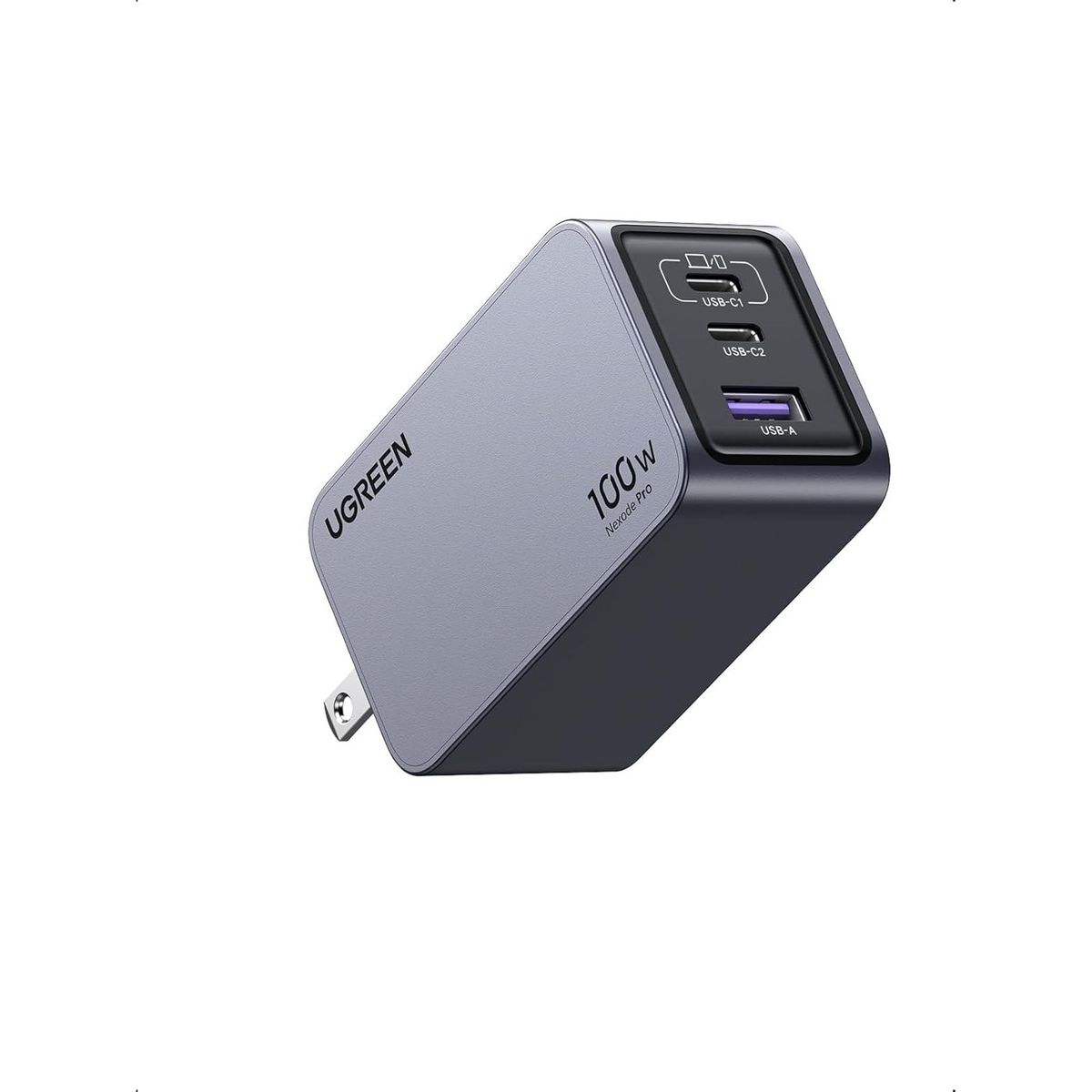UGREEN - Ugreen Nexode Pro Cargador USB-C 100W 3 Puertos GaN X757 - 25873
