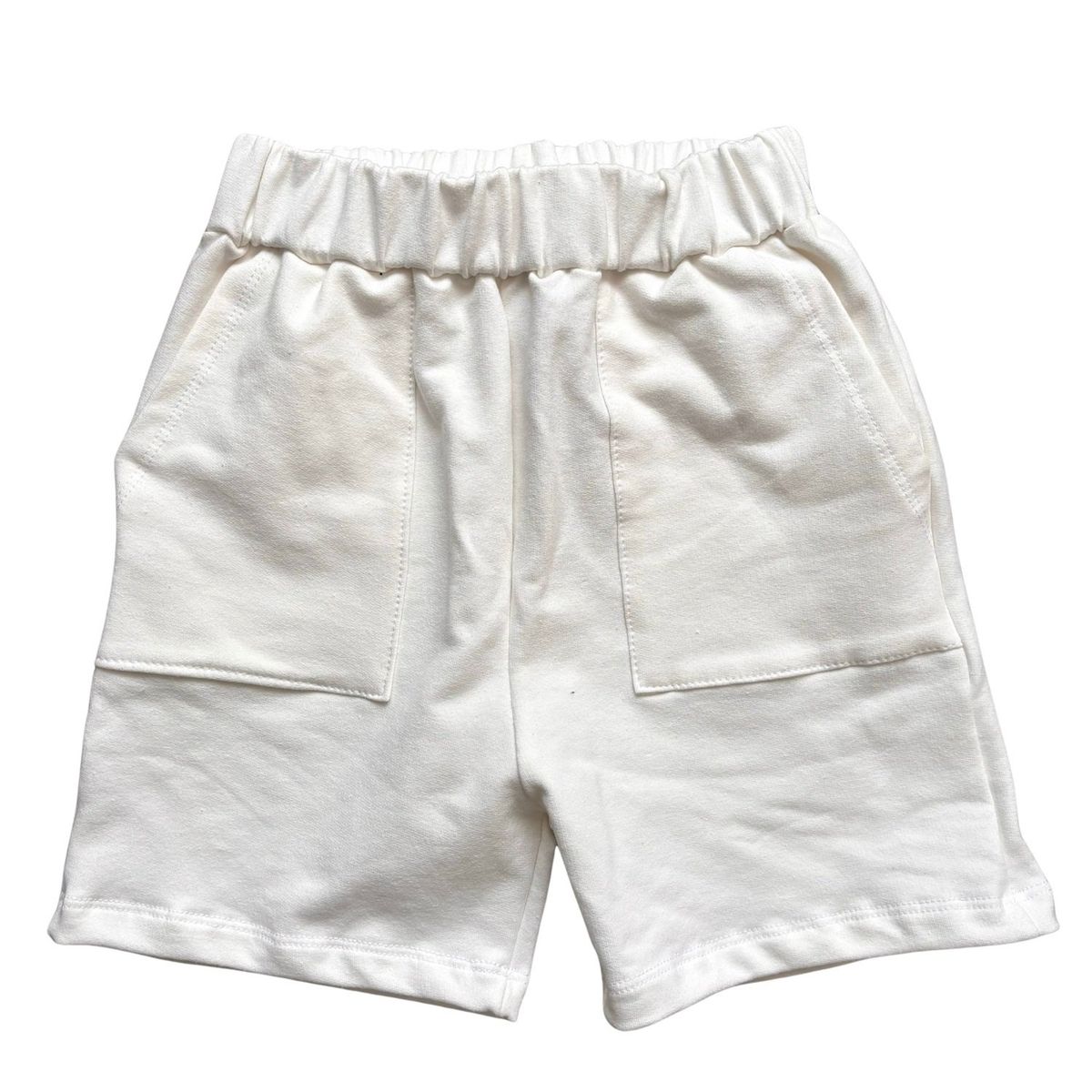 RED CARROT - Short french terry crema