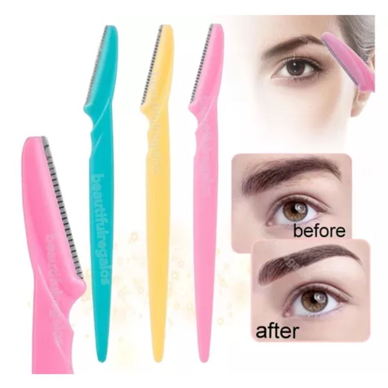 GENERICO - 4 set Perfiladores De Cejas pack x 3