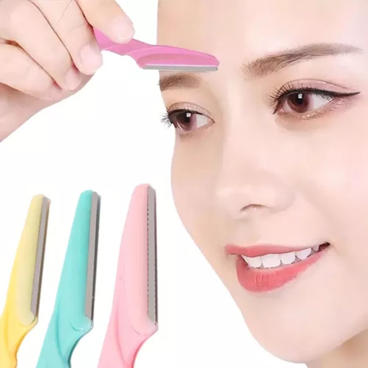 GENERICO - 4 set Perfiladores De Cejas pack x 3