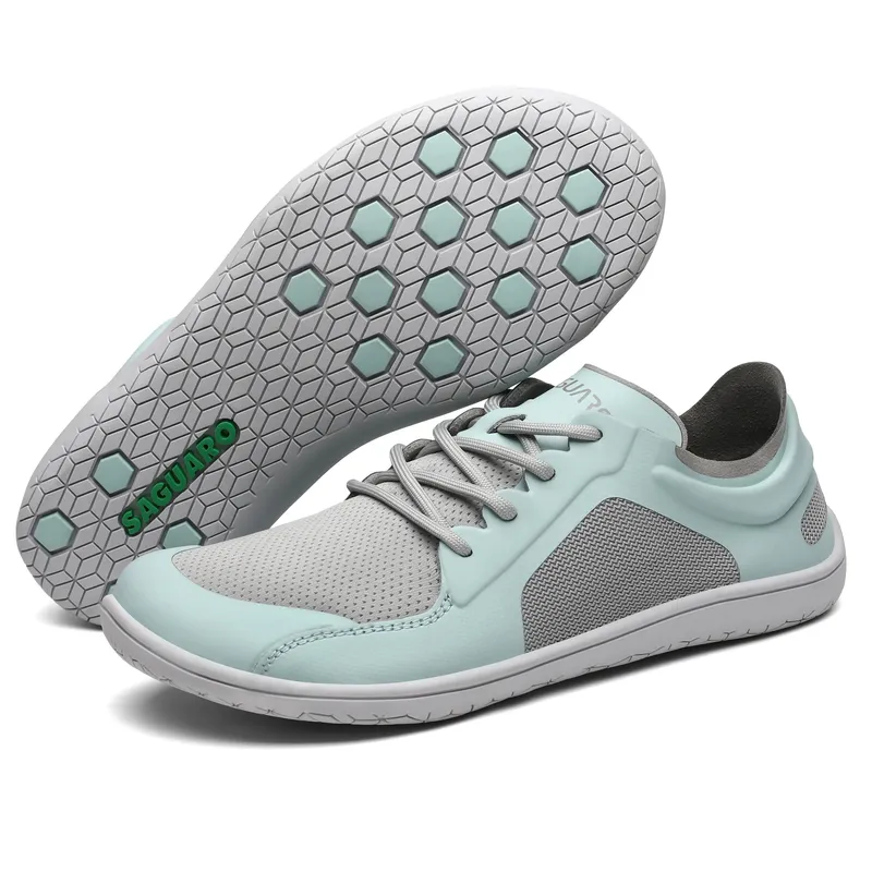 SAGUARO - Saguaro - Zapatilla Wish II Barefoot Casual - Verde Gris