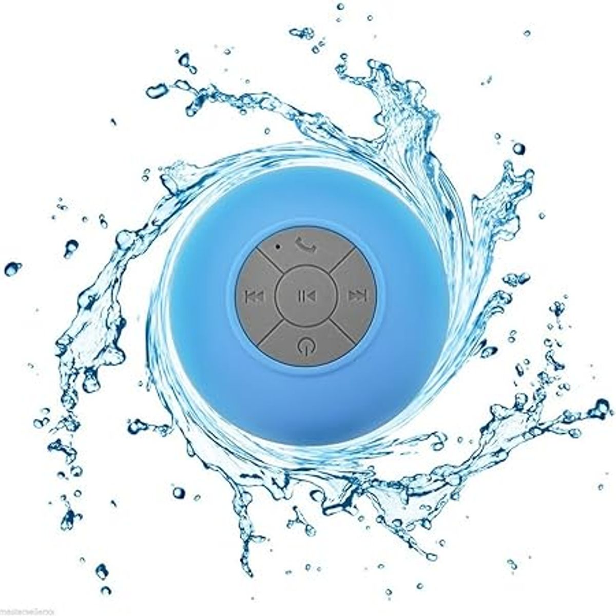 GENERICO - Parlante de ducha Bluetooth resistente al agua