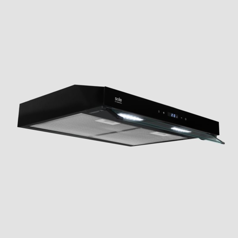 SOLE - Campana Extractora Sole TURE18CO 60cm  Slim Black S-Collection
