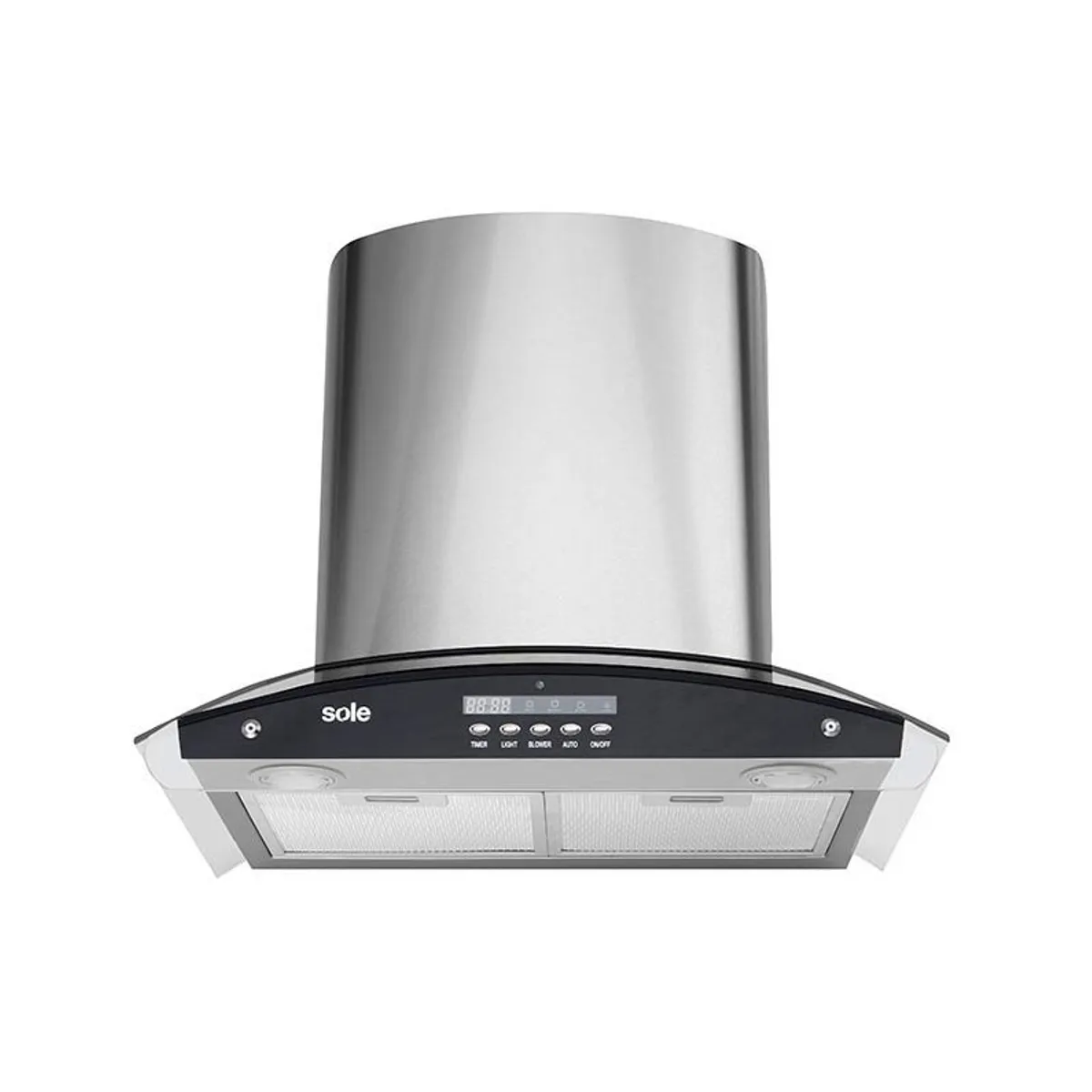 SOLE - Campana Extractora SOLE TURE82CO Acero Inox