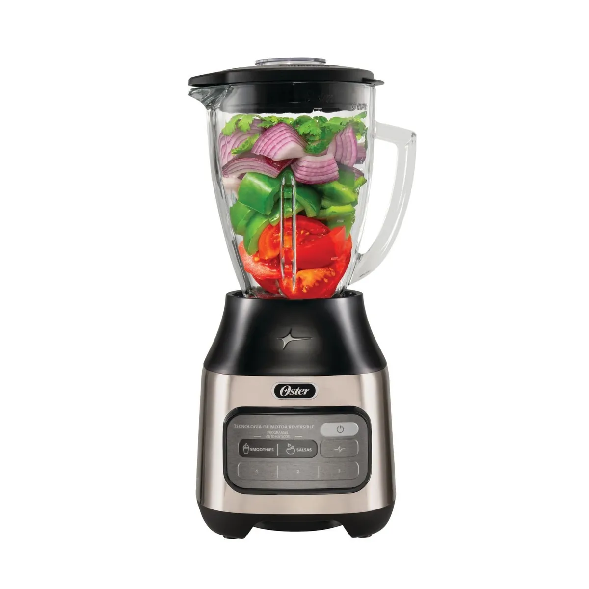 OSTER - Licuadora Oster® con Tecnologia Reversible 15L BLSTPEG NRT SILVER