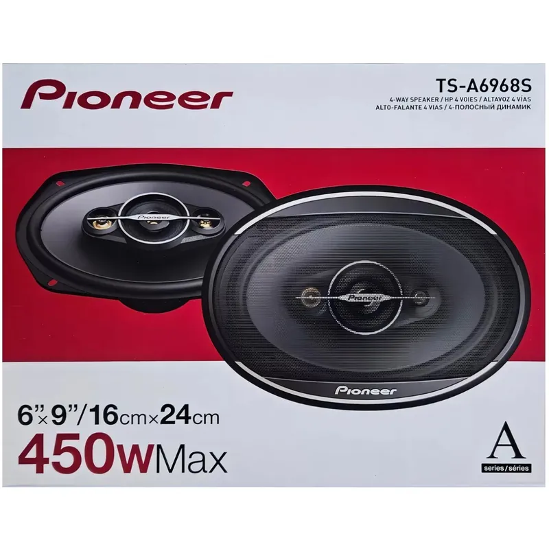 PIONEER - Parlantes Pioneer Ts-a6968s 6x9 450w Linea 2025