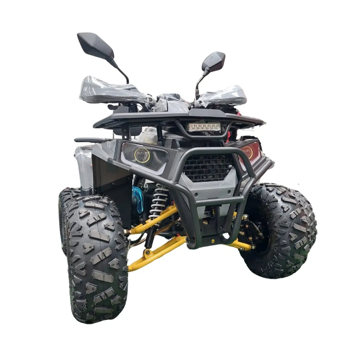 GENERICO - Cuatrimoto 125cc a Gasolina Pantalla Digital Aro D´Magnesio