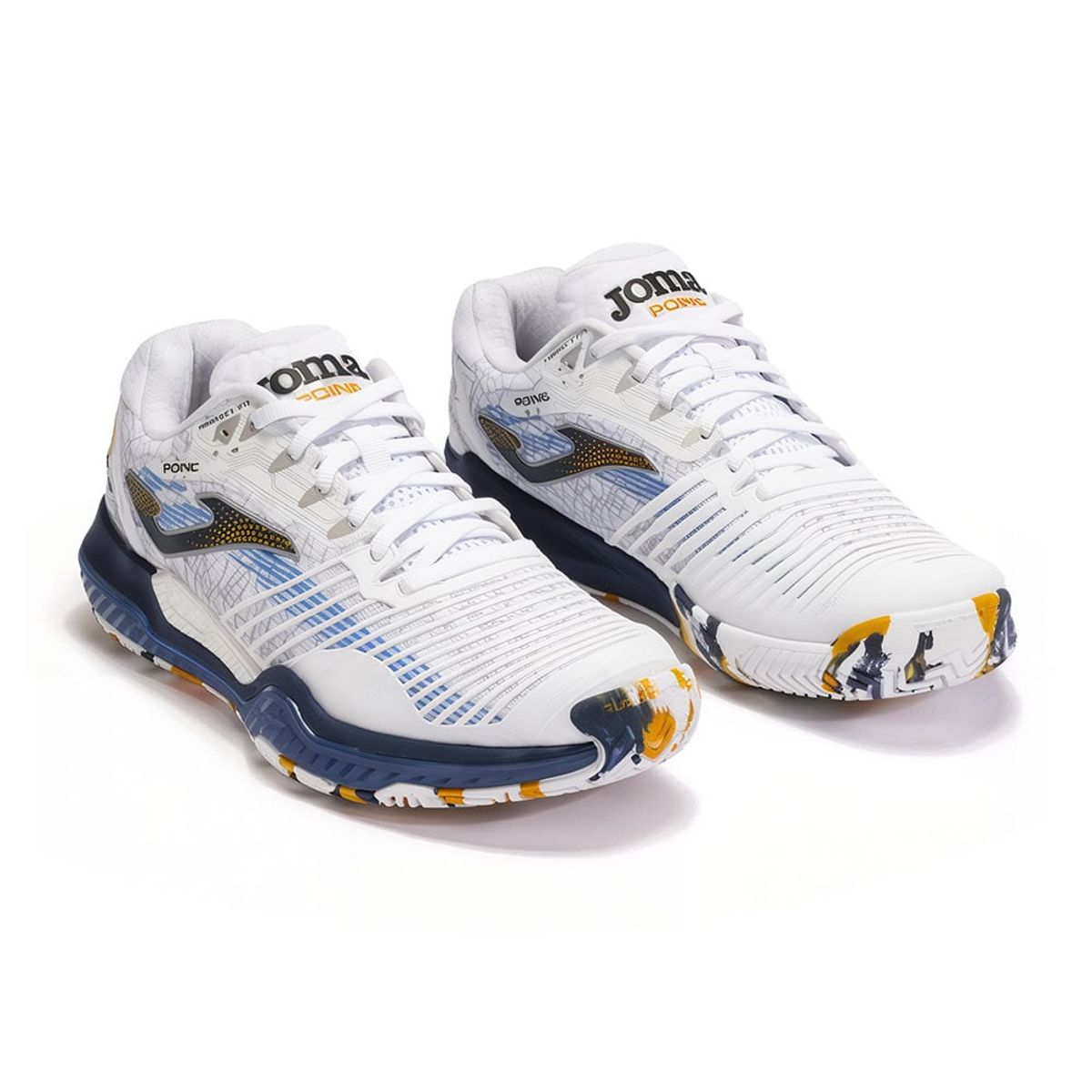 JOMA - Joma Tennis Hombre Point 24 Blanco Azul C