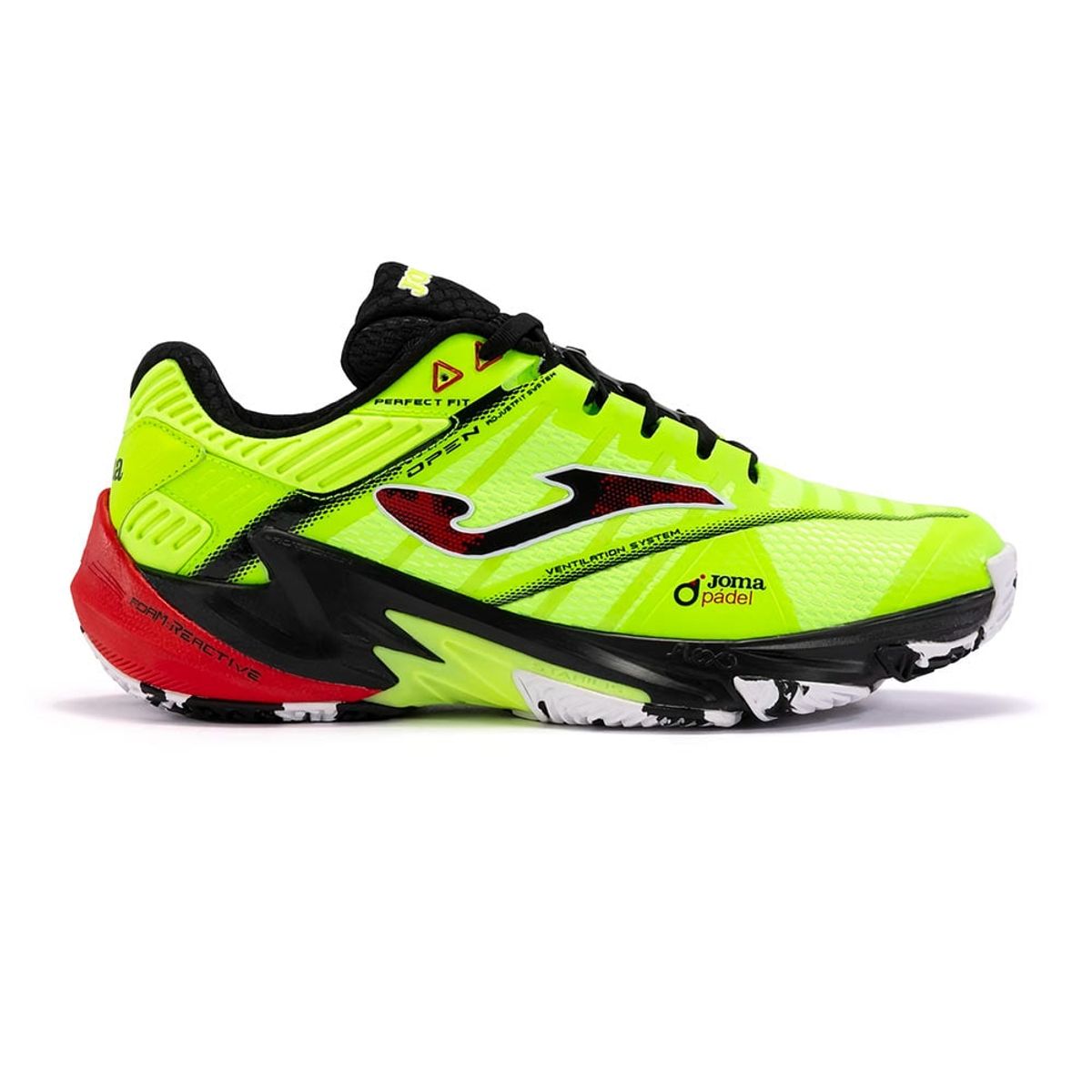 JOMA - Joma Tennis Hombre Open 24 Amarillo Rojo