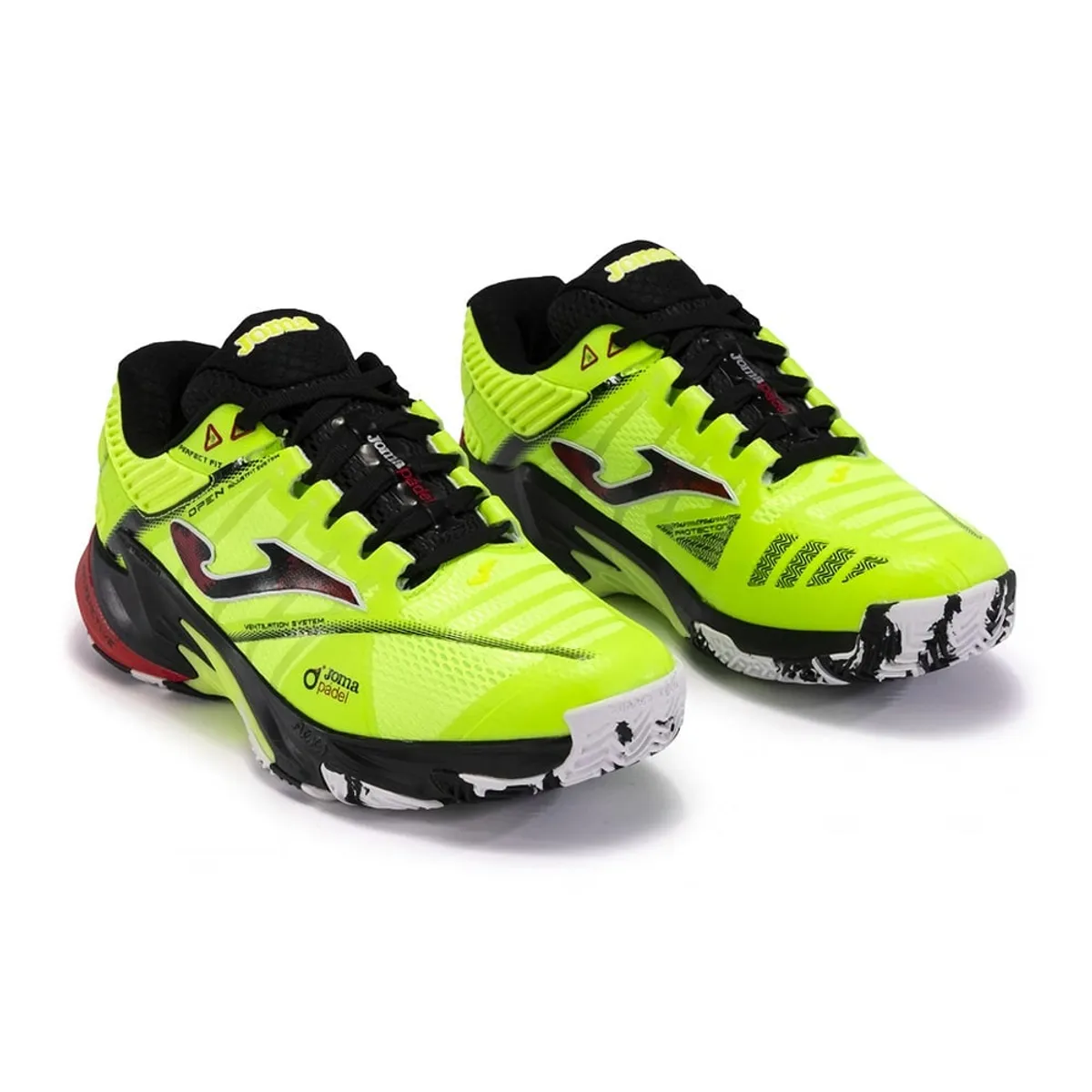 JOMA - Joma Tennis Hombre Open 24 Amarillo Rojo