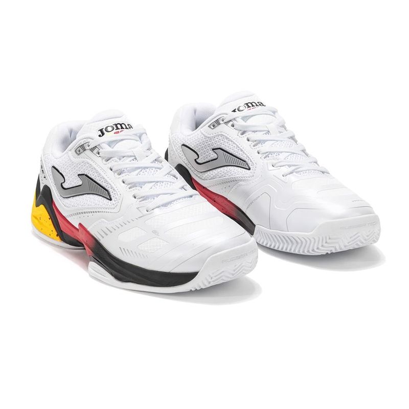 JOMA - Joma Tennis Hombre Set 24 Blanco Rojo