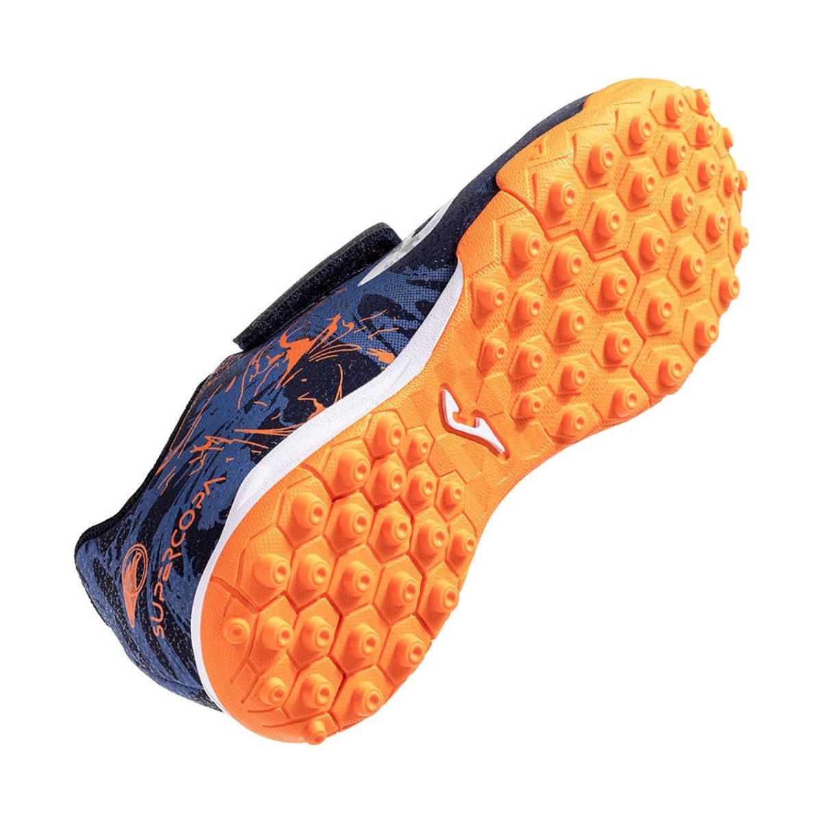 JOMA - Joma Futbol Infantil Unisex Copa Jr 24 Marino Naranja TF