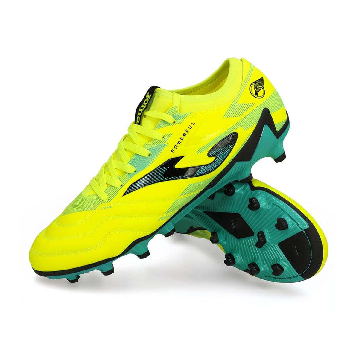 JOMA - Joma Futbol Hombre Powerful 24 Amarillo Fluor FG