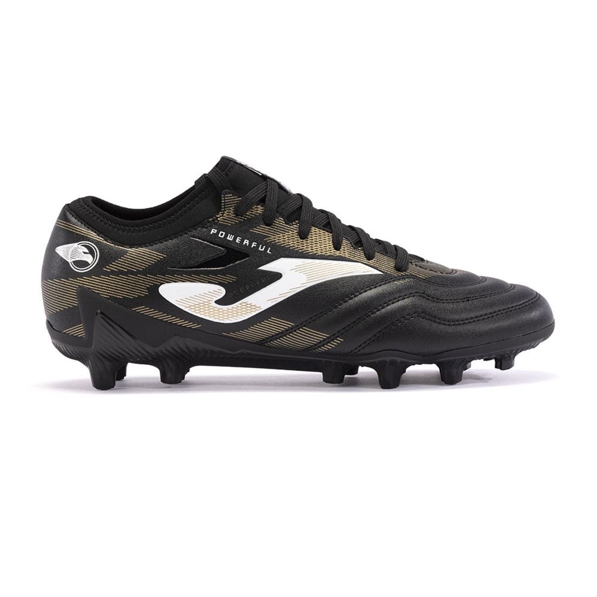 JOMA - Joma Futbol Hombre Powerful 24 Negro Dorado FG