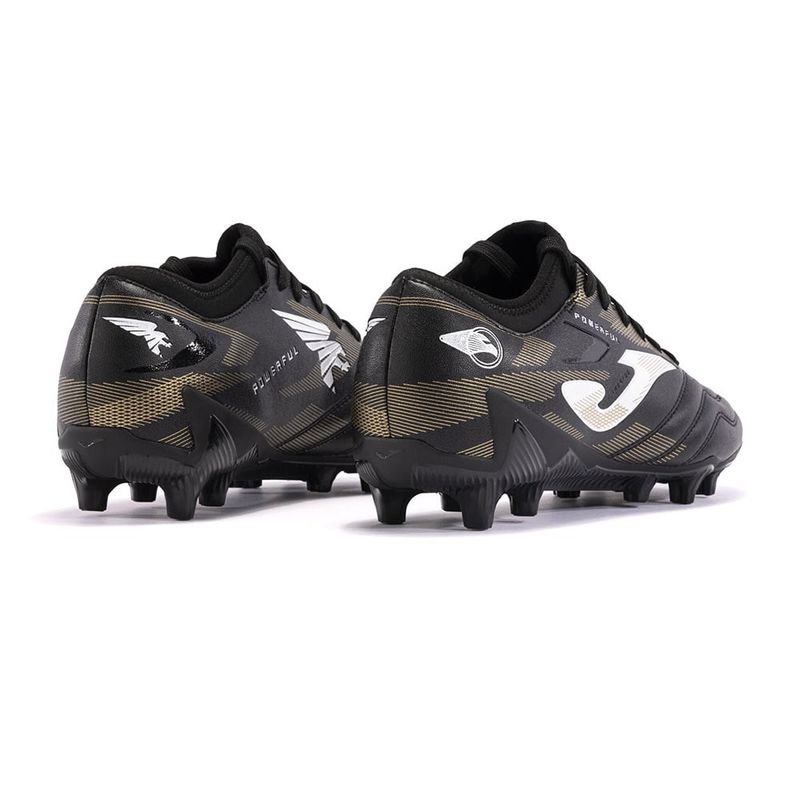 JOMA - Joma Futbol Hombre Powerful 24 Negro Dorado FG
